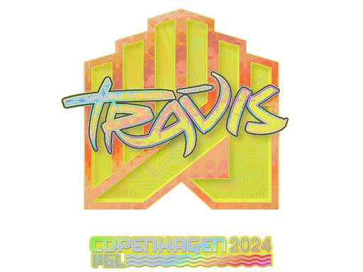 Sticker | TRAVIS (Holo) | Copenhagen 2024