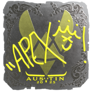 Sticker | apEX (Foil) | Austin 2025