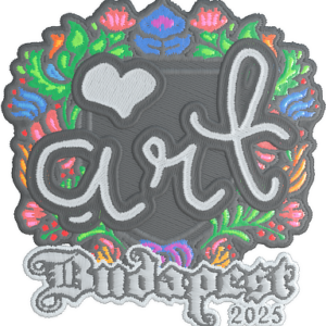 Sticker | arT (Embroidered) | Budapest 2025