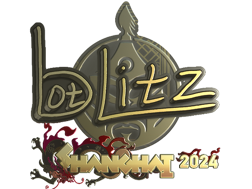 Sticker | bLitz (Gold) | Shanghai 2024