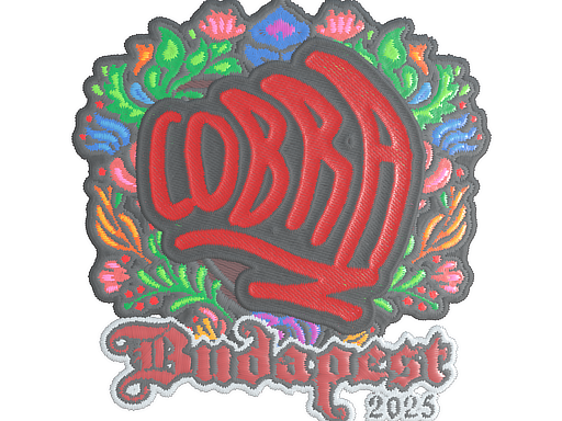 Sticker | cobra (Embroidered) | Budapest 2025