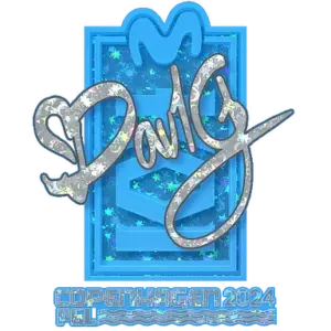 Sticker | dav1g (Glitter) | Copenhagen 2024