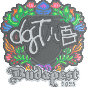 Sticker | dgt (Embroidered) | Budapest 2025