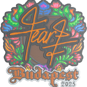 Sticker | fEAR (Embroidered) | Budapest 2025
