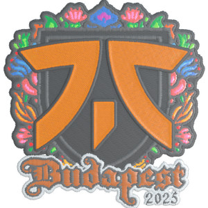 Sticker | fnatic (Embroidered) | Budapest 2025