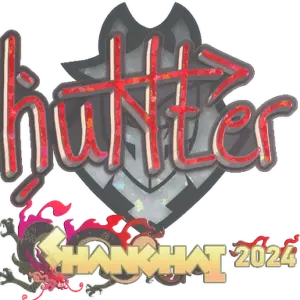 Sticker | huNter- (Glitter) | Shanghai 2024