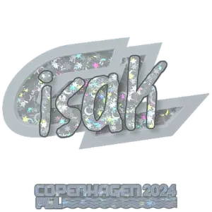 Sticker | isak (Glitter) | Copenhagen 2024