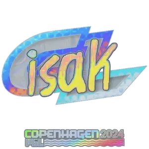 Sticker | isak (Holo) | Copenhagen 2024