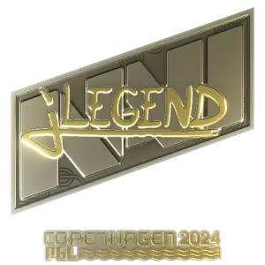 Sticker | jL (Gold) | Copenhagen 2024