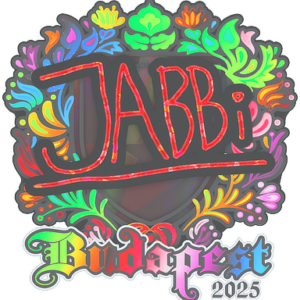 Sticker | jabbi (Holo) | Budapest 2025