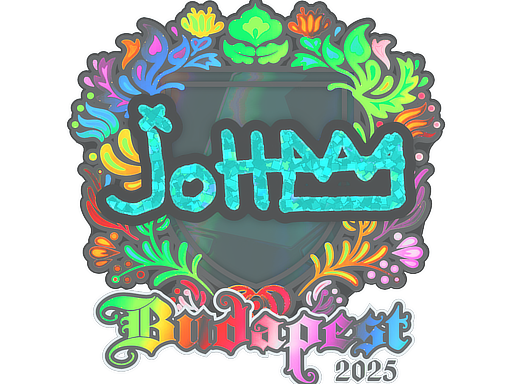 Sticker | jottAAA (Holo) | Budapest 2025