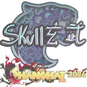 Sticker | skullz (Holo) | Shanghai 2024