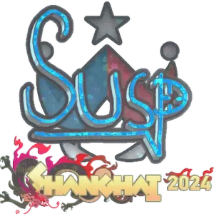 Sticker | susp (Glitter) | Shanghai 2024