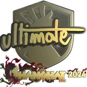 Sticker | ultimate (Gold) | Shanghai 2024