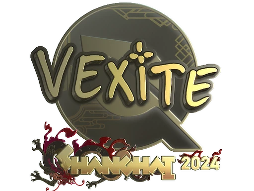 Sticker | vexite (Gold) | Shanghai 2024