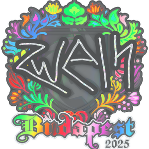 Sticker | zweih (Holo) | Budapest 2025