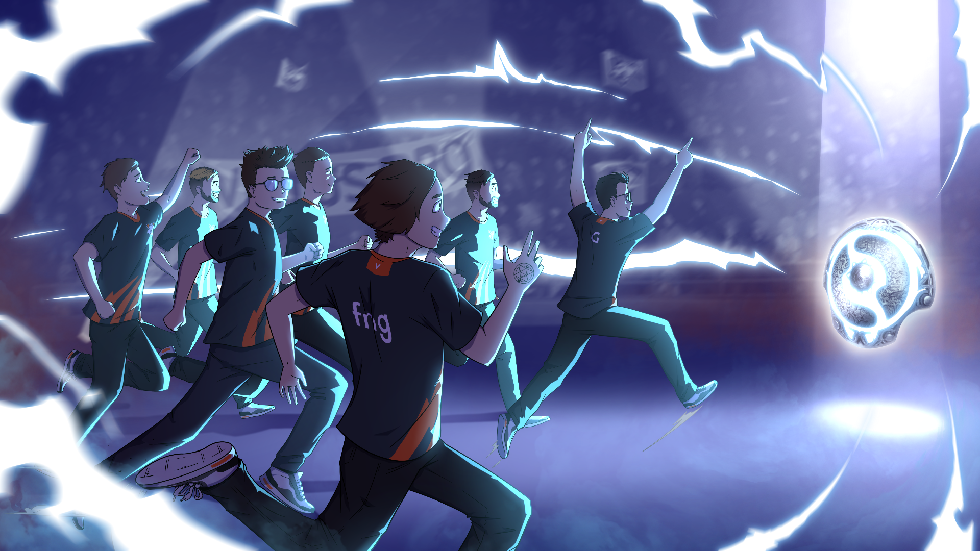 Team Wallpaper - Virtus.pro, Season 10, #1