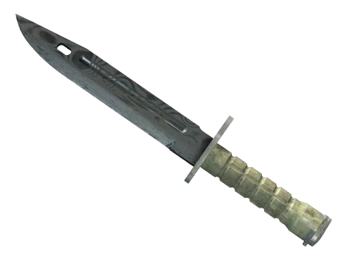 ★ StatTrak™ Bayonet | Damascus Steel (Battle-Scarred)