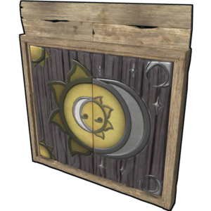 Celestial Harmony Double Door