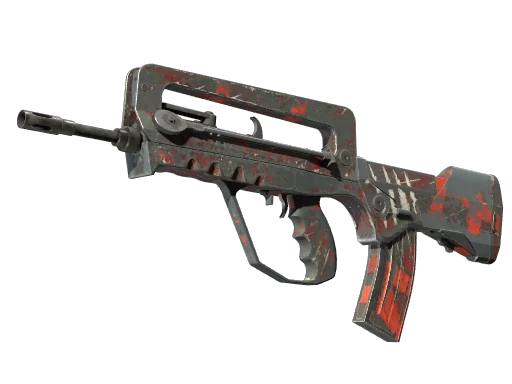 FAMAS | Survivor Z (Battle-Scarred)