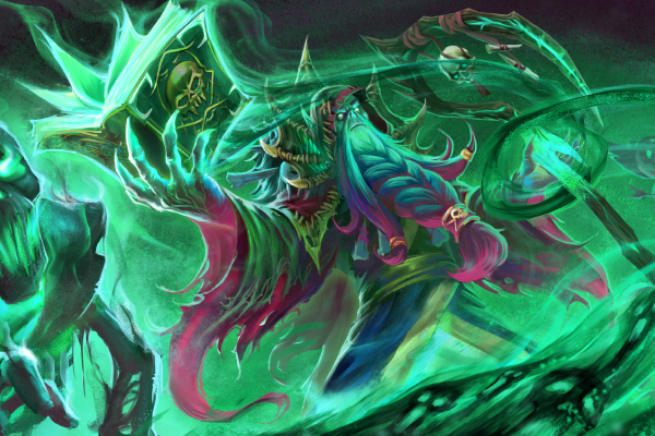 Genuine Loading Screen of the Master Necromancer