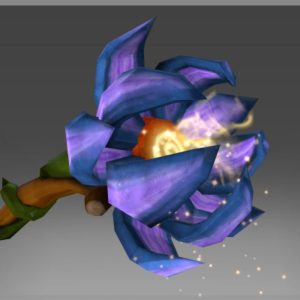 Inscribed Flower Staff of the Peace-Bringer