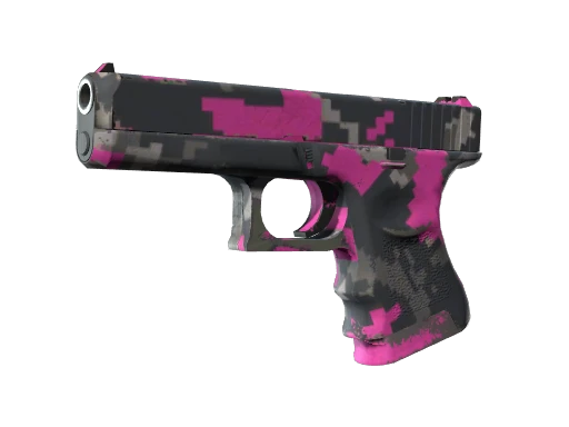 Souvenir Glock-18 | Pink DDPAT (Well-Worn)
