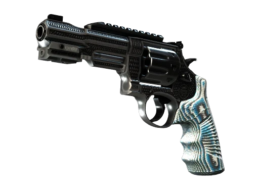 StatTrak™ R8 Revolver | Grip (Well-Worn)