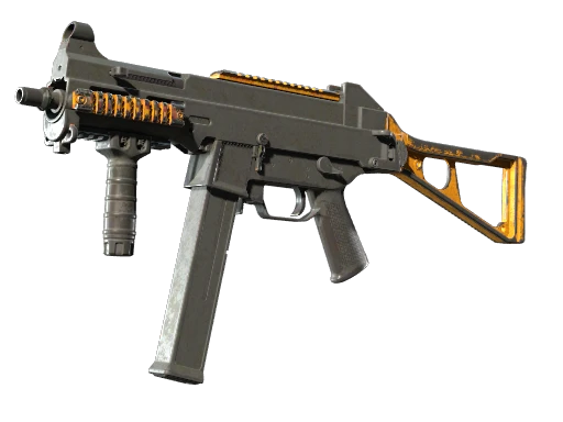 UMP-45 | Caramel (Battle-Scarred)