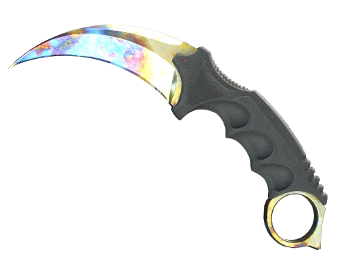 ★ StatTrak™ Karambit | Case Hardened (Well-Worn)