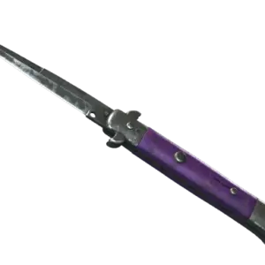 ★ StatTrak™ Stiletto Knife | Ultraviolet (Battle-Scarred)