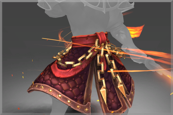 Autographed Belt of the Forsaken Flame