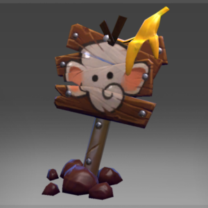 Autographed Pachyderm Powderwagon Sign