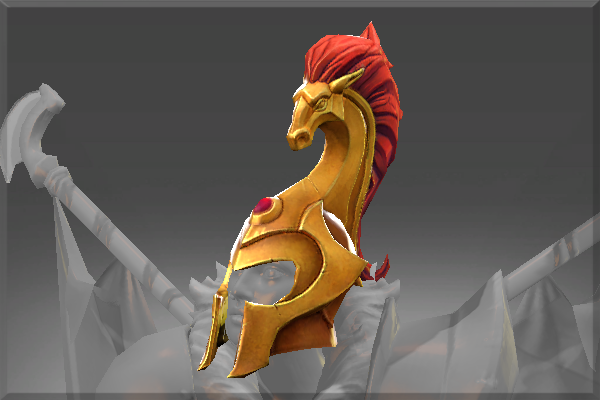 Corrupted Equine Battlehelm