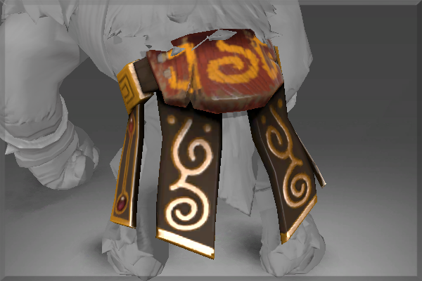 Cursed Golden Reel Guardian Belt