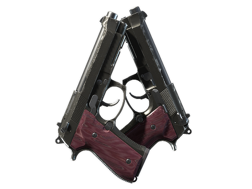 Dual Berettas | BorDeux (Well-Worn)