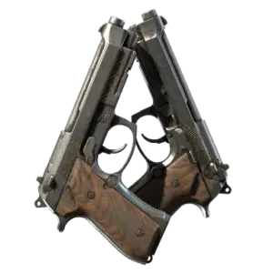 Dual Berettas | Oil Change (Battle-Scarred)