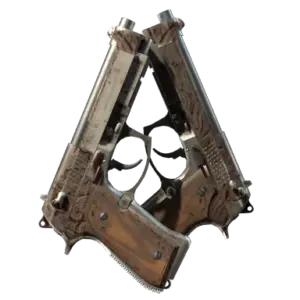 Dual Berettas | Pyre (Battle-Scarred)