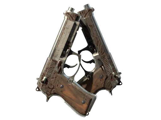 Dual Berettas | Pyre (Battle-Scarred)