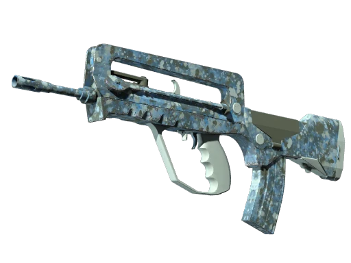 FAMAS | Cyanospatter (Minimal Wear)