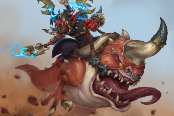 Genuine Loading Screen of Skarsnik and Gobbla