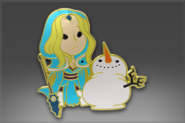 Genuine Pin: Crystal Maiden