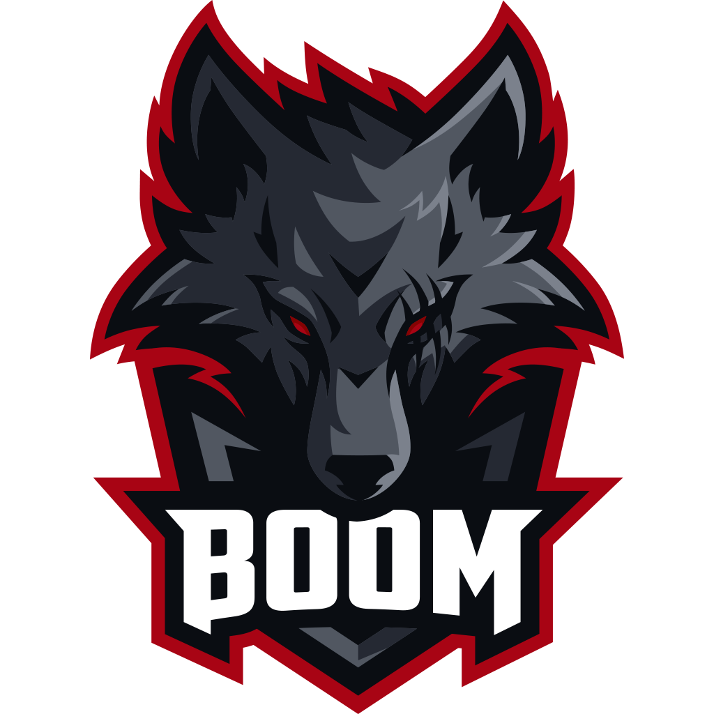 Glitter BOOM Esports Team Sticker - TI 2025