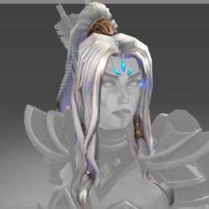 Inscribed Black Ice Constellation - Head