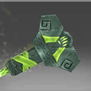 Inscribed Bo of Bedrock Serenity