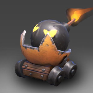 Inscribed Bombtrails and Boomsticks Mines