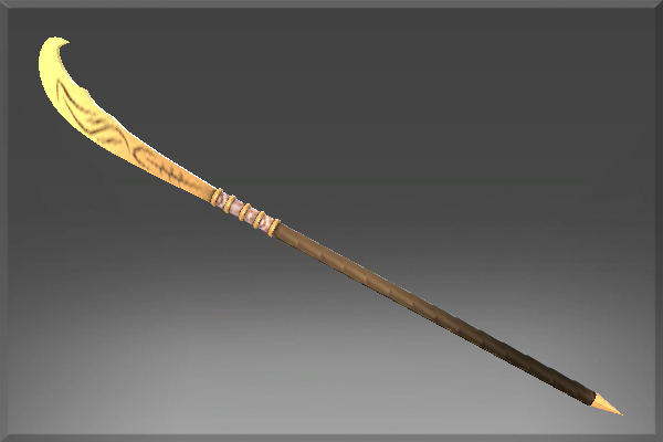 Inscribed Fishing Halberd