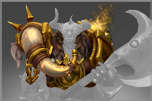 Inscribed Golden Infernal Cavalcade