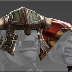 Inscribed Helmet and hood of the Antipodeans