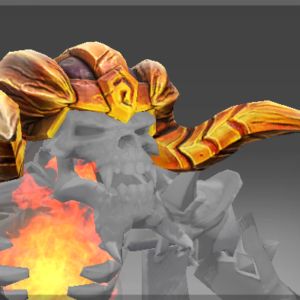 Inscribed Horns of the Crypt Guardian